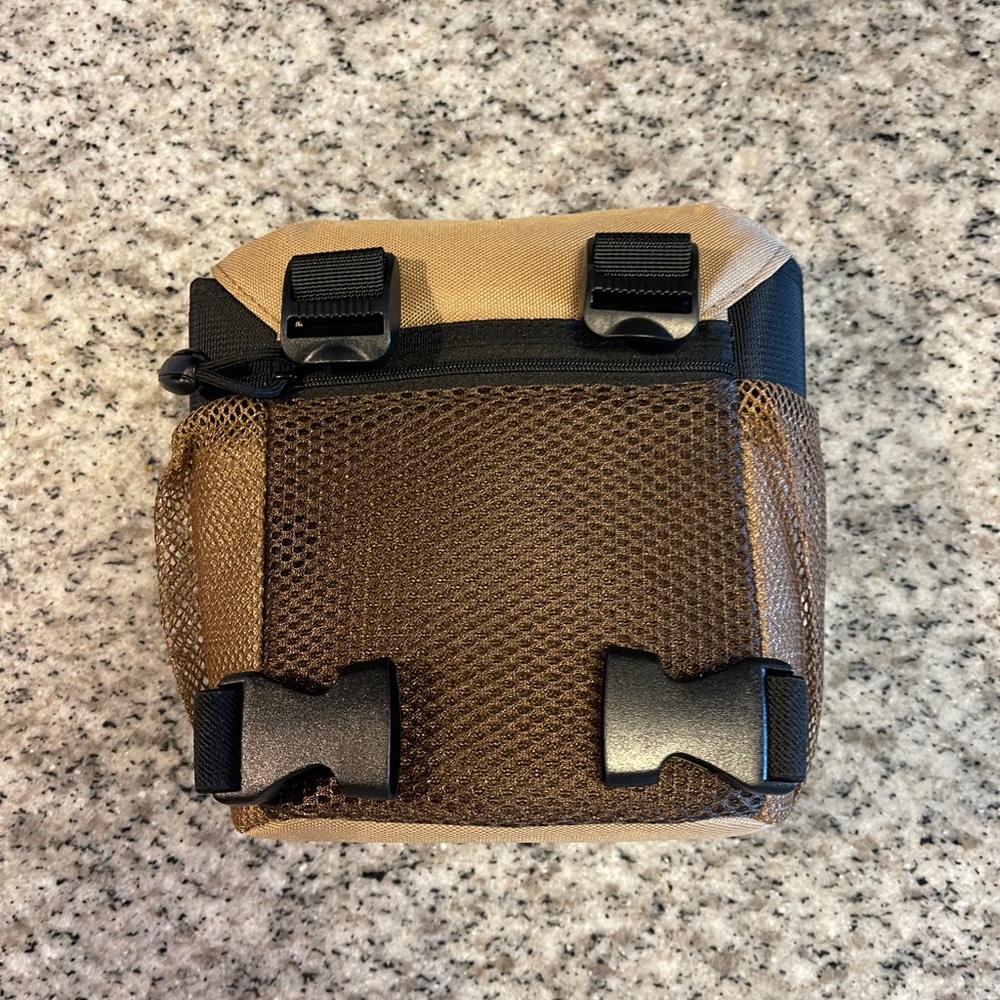 Vortex Glasspak Binocular Tan Case Missing Strap - image 2